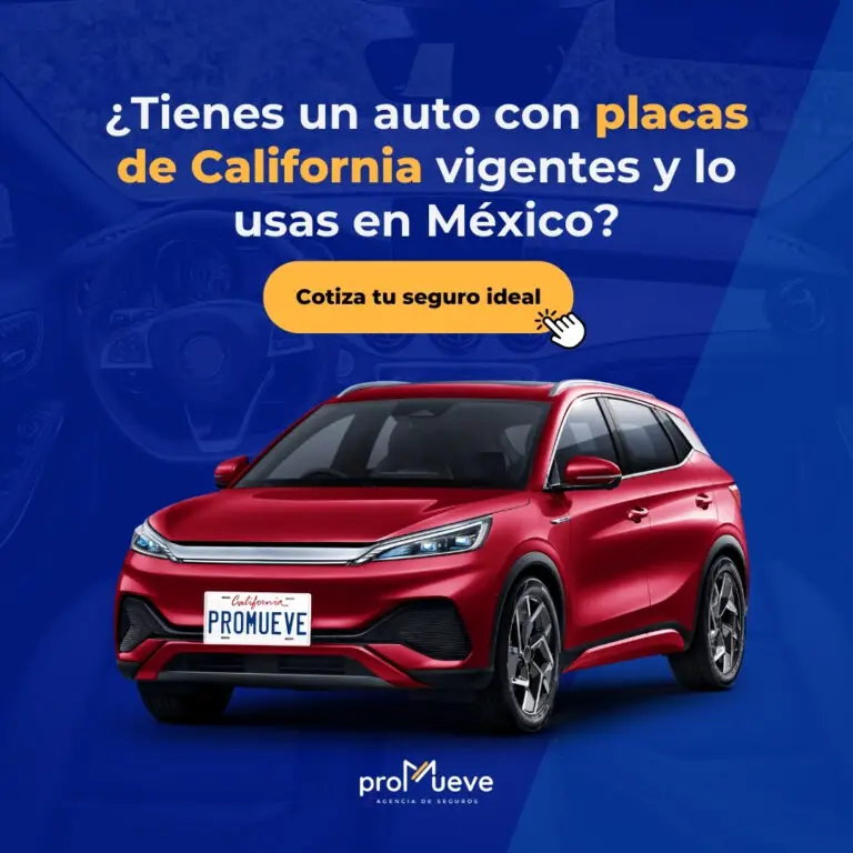 Placas California (Uso en México) - Post